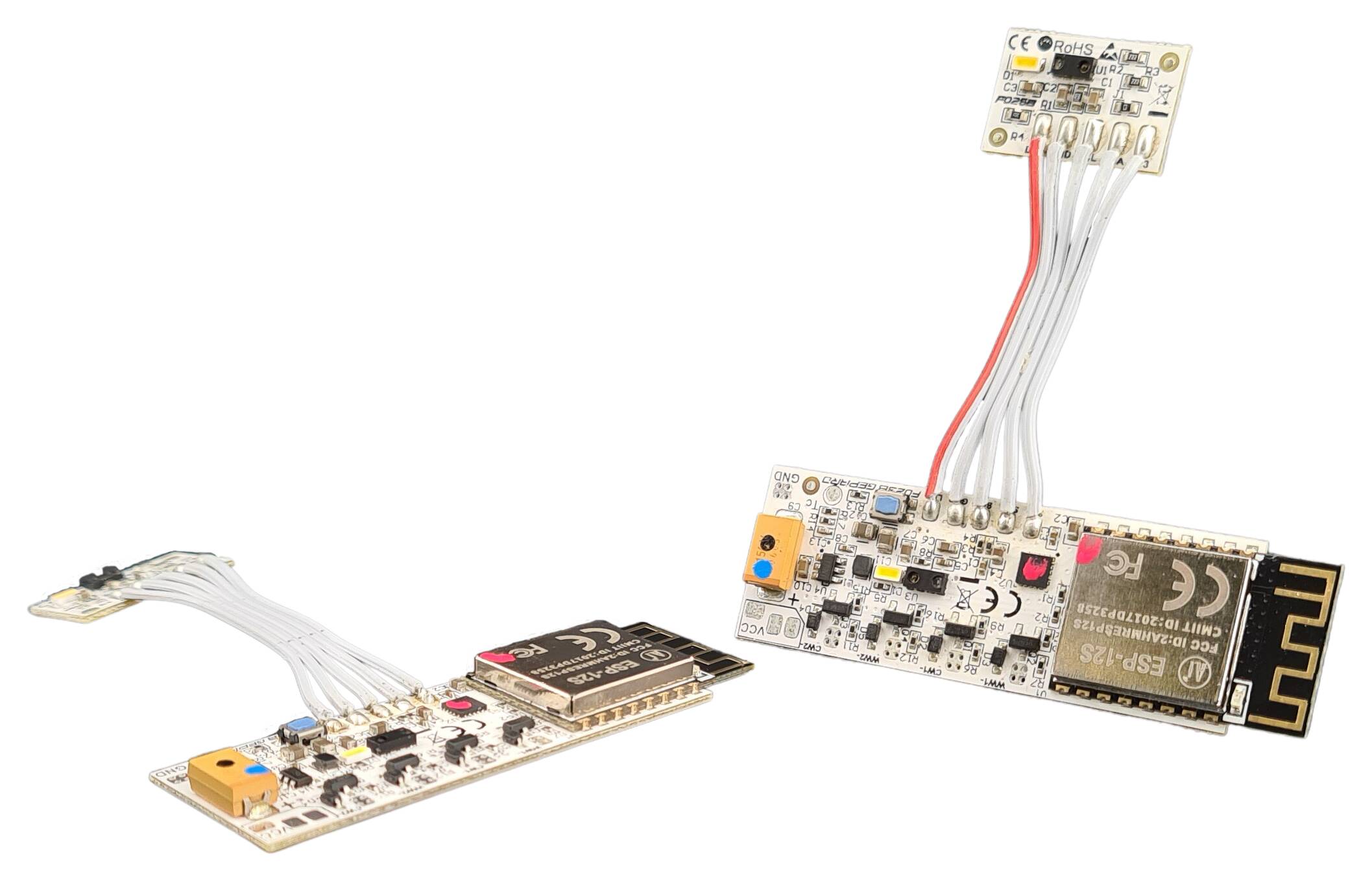 Proxidimmer Midnight Remote Main Board – 57,3x18x4,1 mm Sensor – 18x12x2 mm tuneable  5-26V/DC 4 x 2A 96W Wi-Fi - 2,4 GHz b/g/n