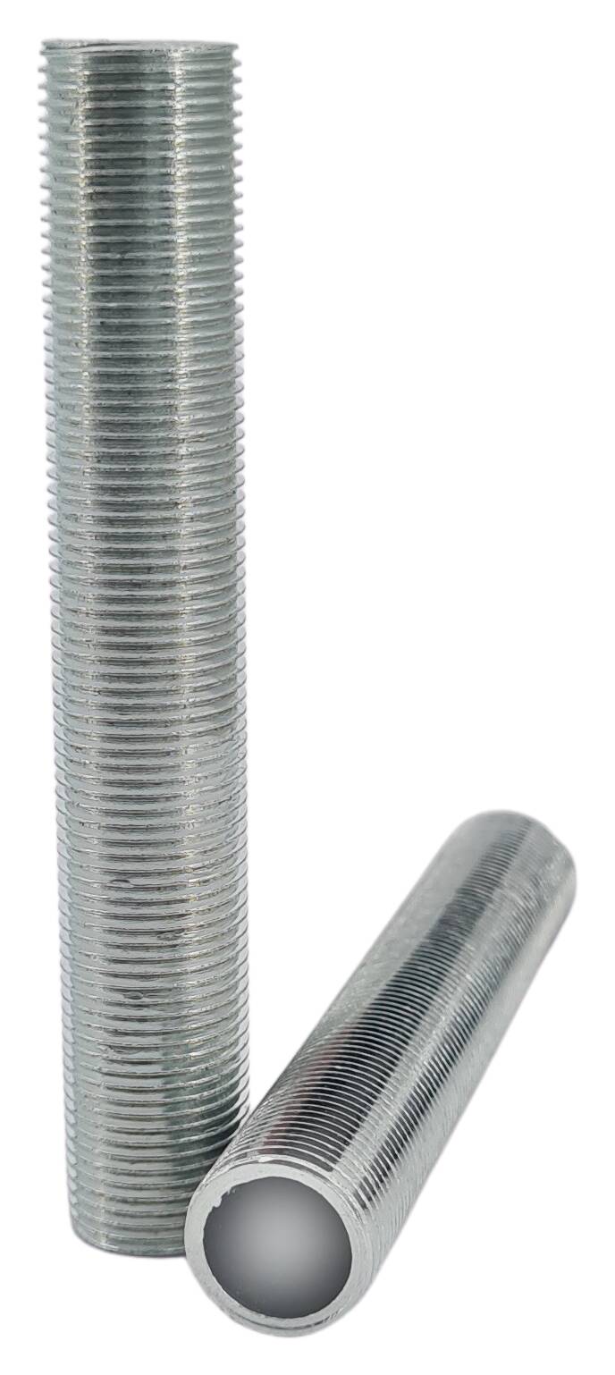 iron thread tube M13x1x115 round zinc