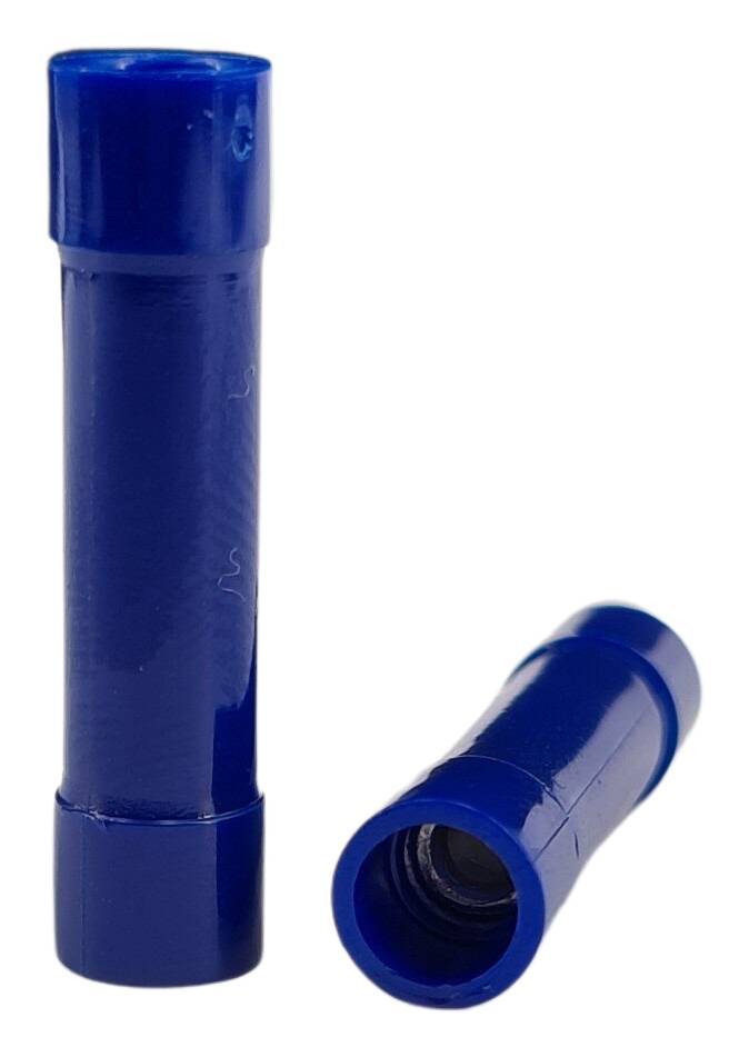 Stoßverbinder PVC 1,5-2,5 mm² blau  -10° bis+75° C