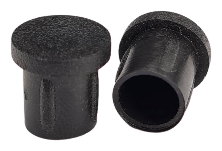 plastic tubing plug tube Ø 8 mm external black