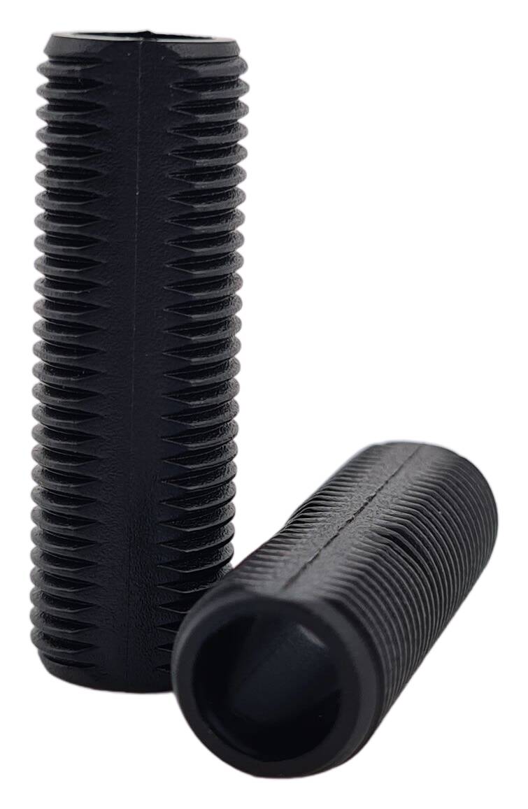 plastic thread tube M10x1x30 profil black