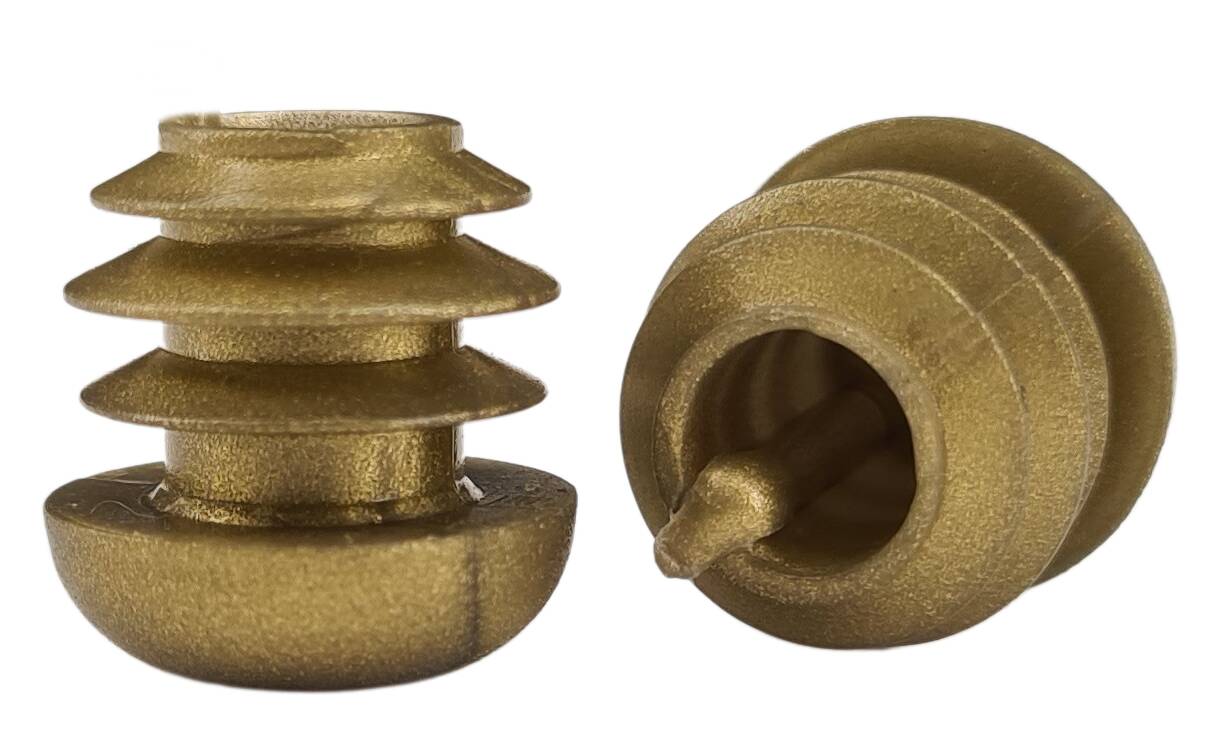 plastic lamellar-bushing 16 mm tube gold