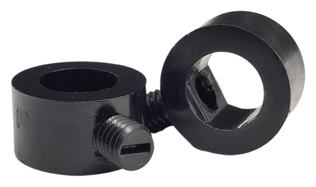 plastic adjusting ring 18,0x10,0 black