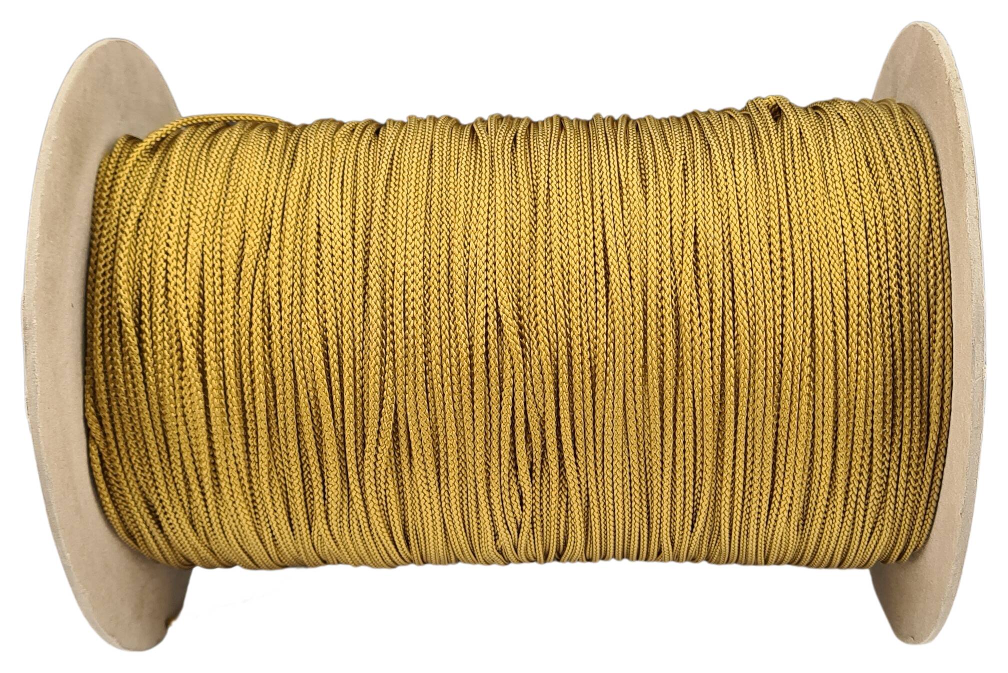 pull cord roll Ø 2,2-2,5 mm gold**