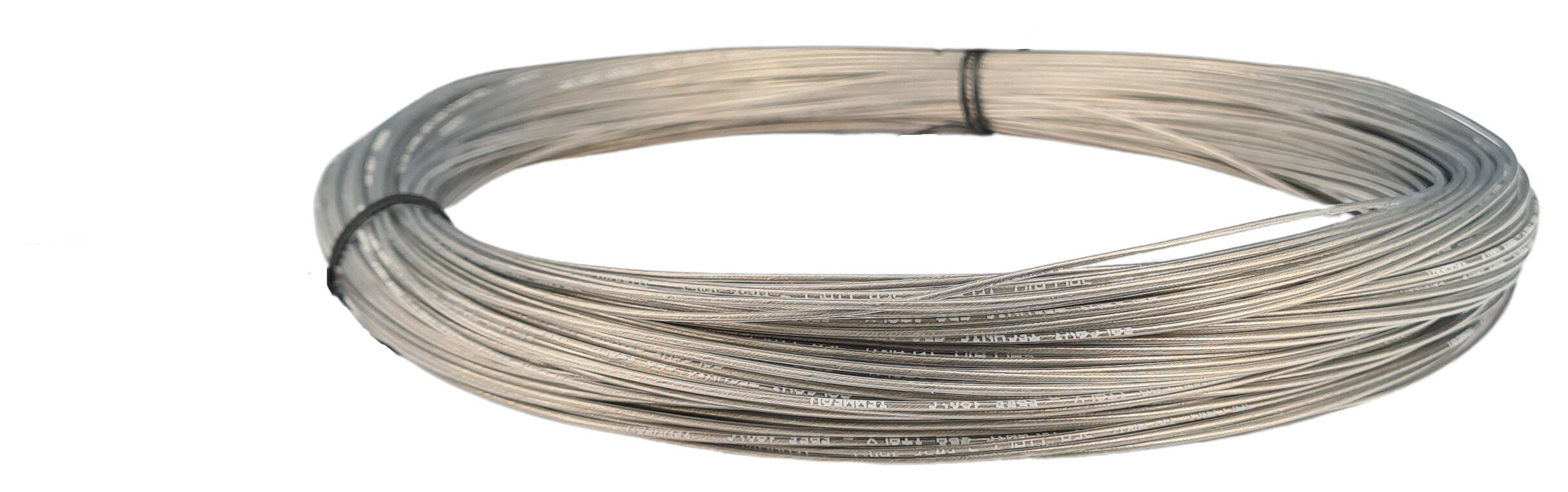 Teflon strand cable 1x0,50 FEP transparent