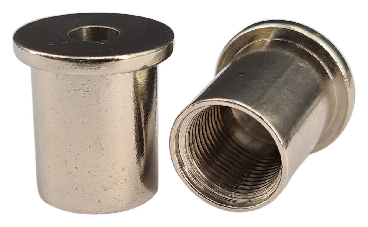 ceiling mount cylindrial slot 6,2 mm 16x21 M13x1 female nickel