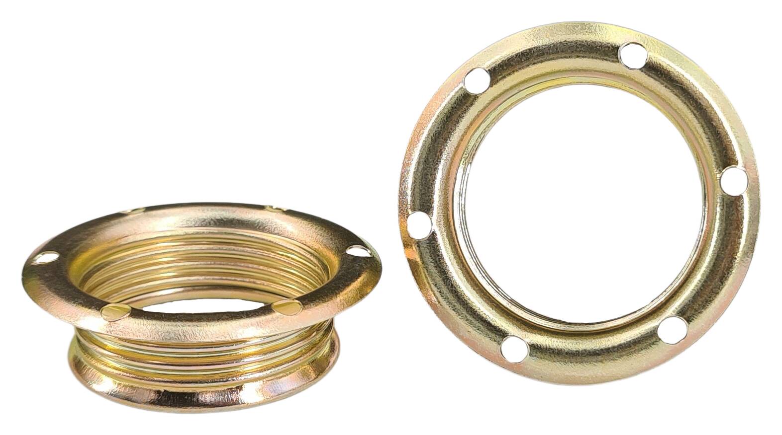 E14 ring nut 40x12,5 brasstone
