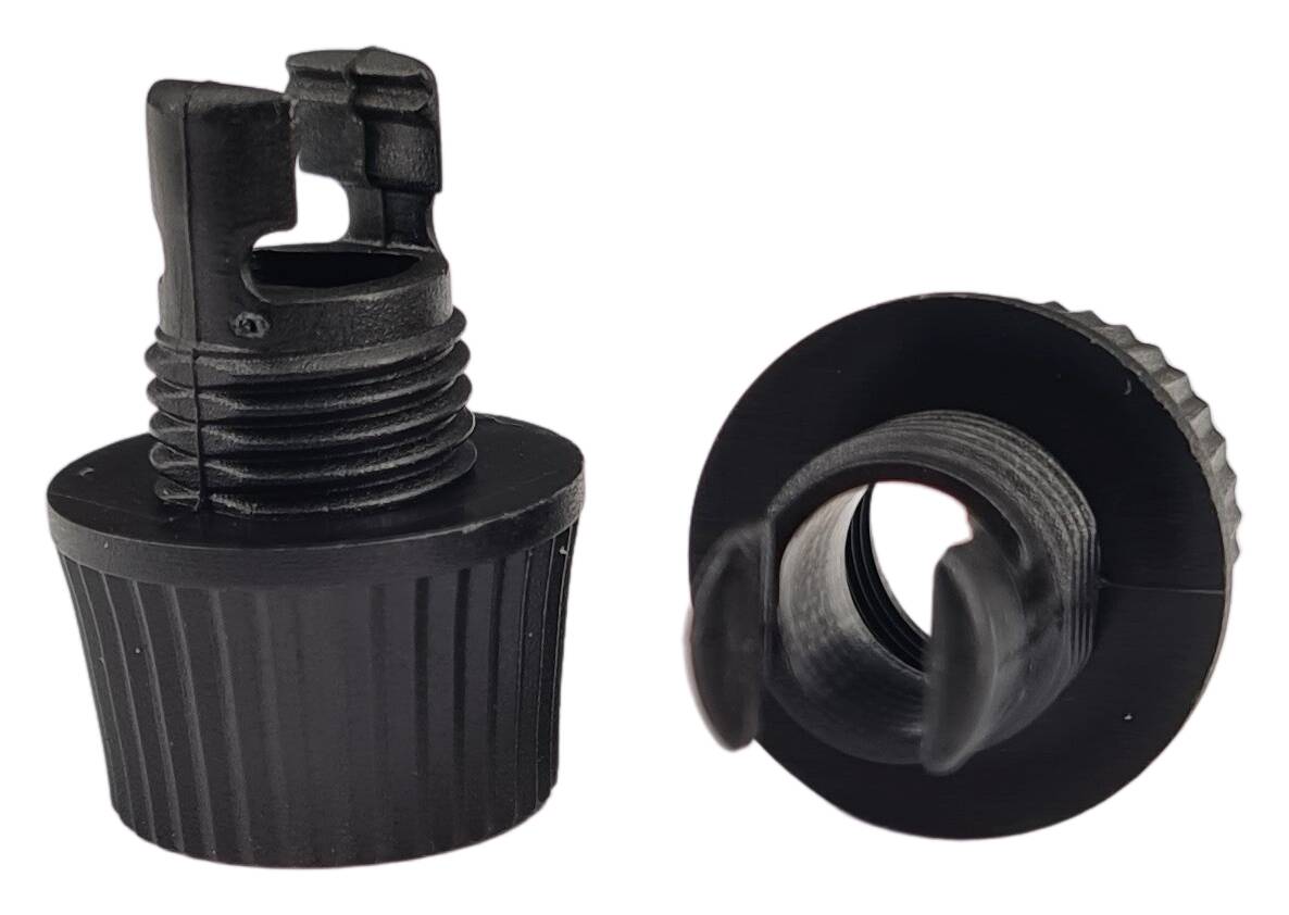 plastic cord grip inside part M10x1 female (round cable) black