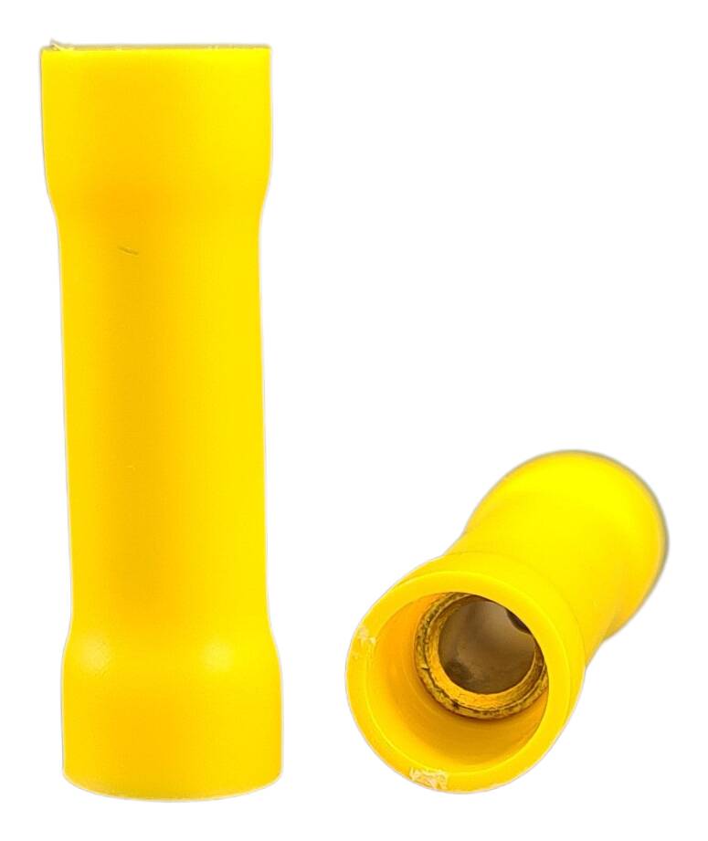 Stoßverbinder PVC 4,0-6,0 mm² gelb