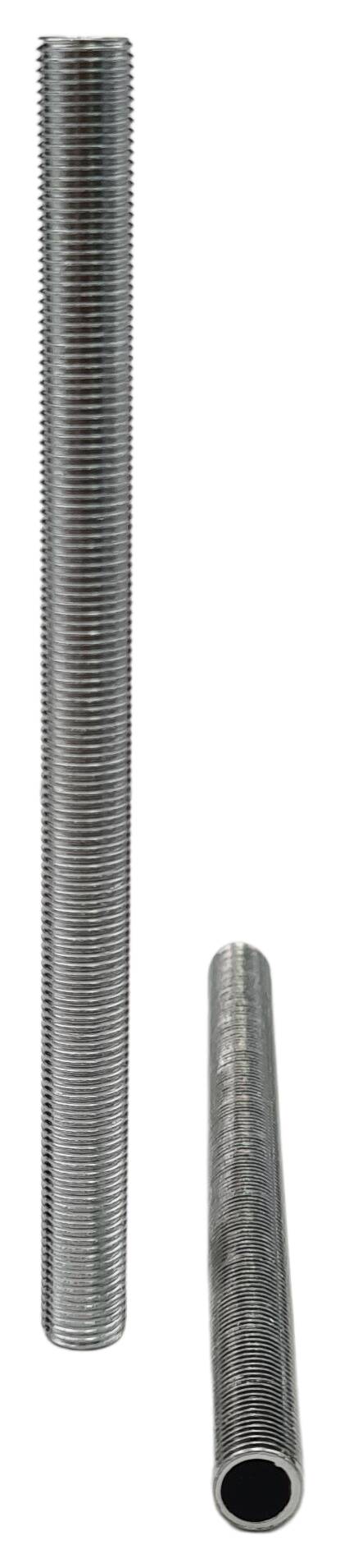 iron thread tube M10x1x145 round zinc