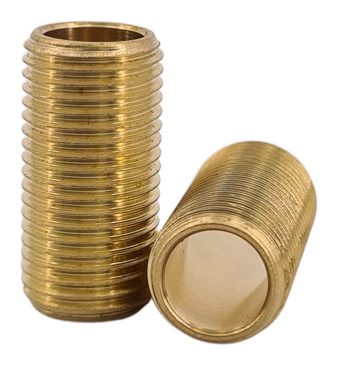 brass thread tube M10x1x30 round raw