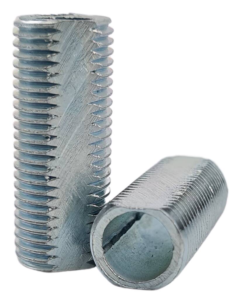 iron thread tube M10x1x25 profil zinc