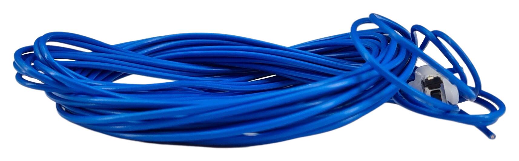 push button for Pouls-dimmer with cable 2.700 mm long blue