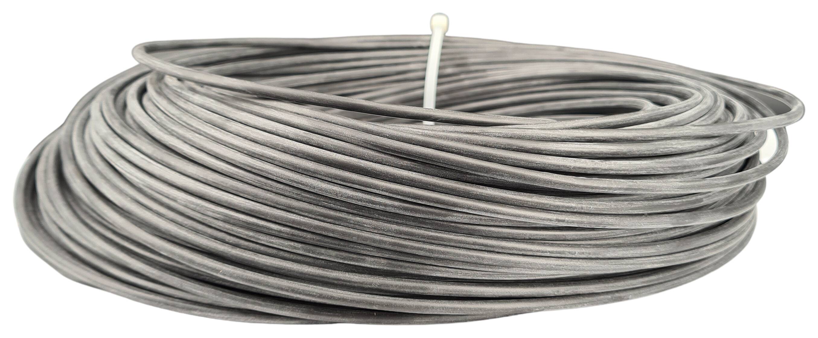 silicone cable (SICSI) for NV 2x0,50 black