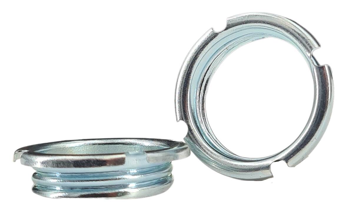 ring nut 27x7 thread 20,8x2 zinc