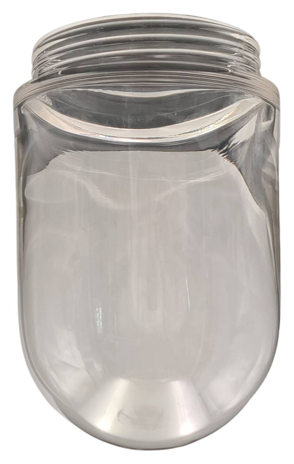 glass 140x210 cylindrical w. hemisphere clear