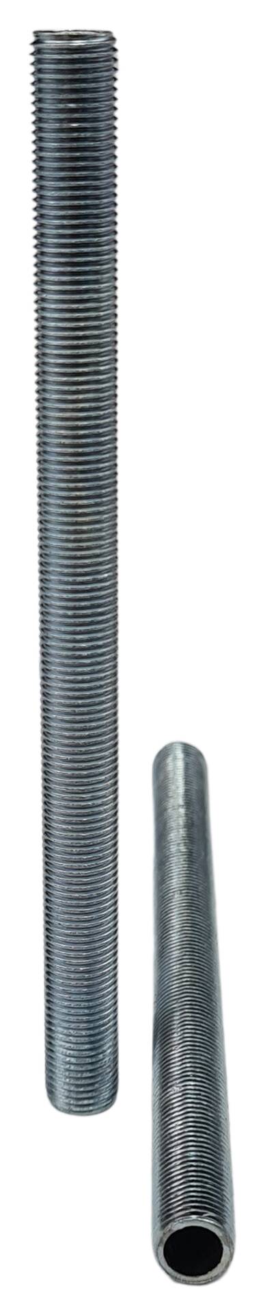 iron thread tube M10x1x140 round zinc