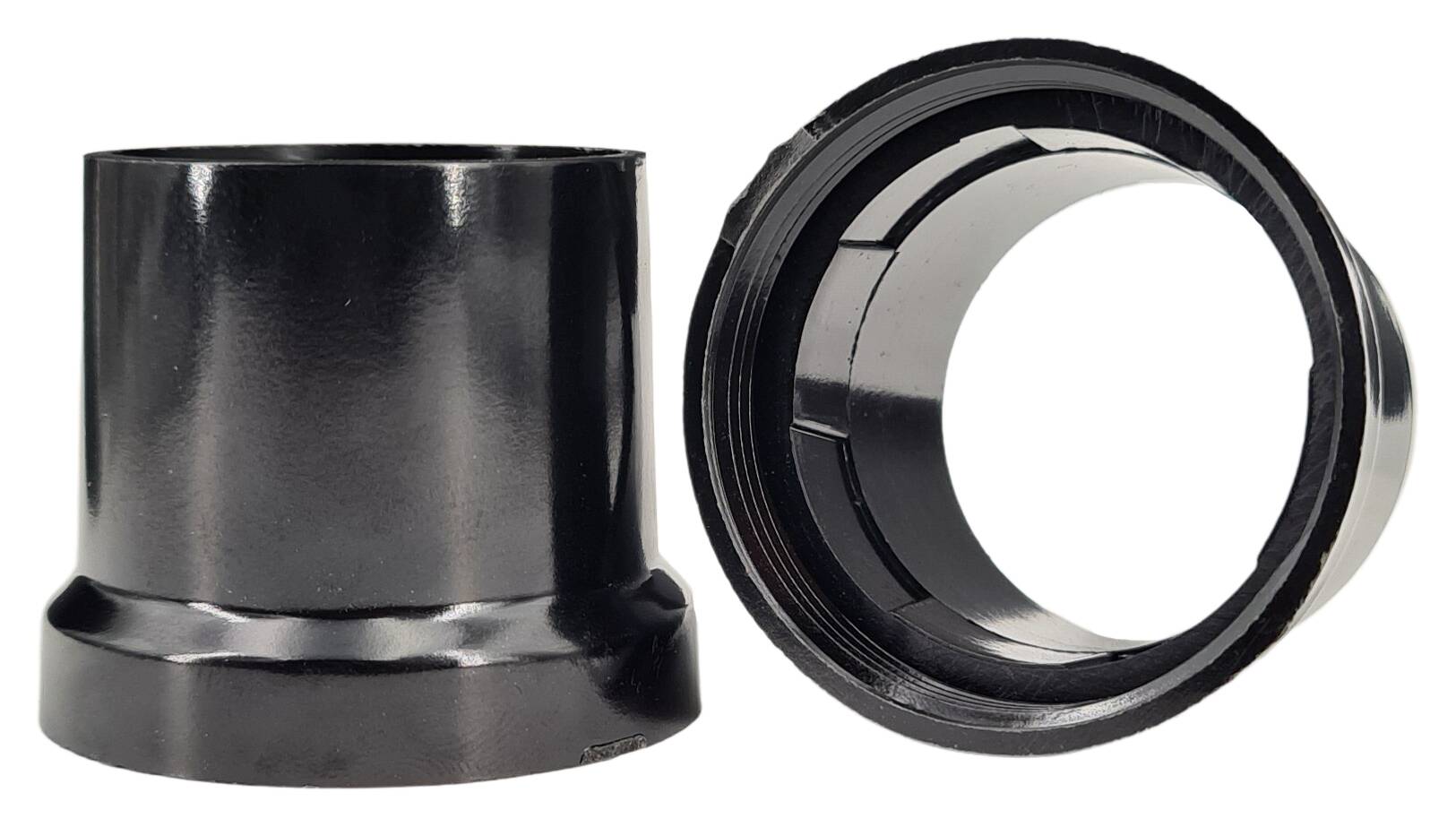 E26 smooth body for thermoplastic lampholder black