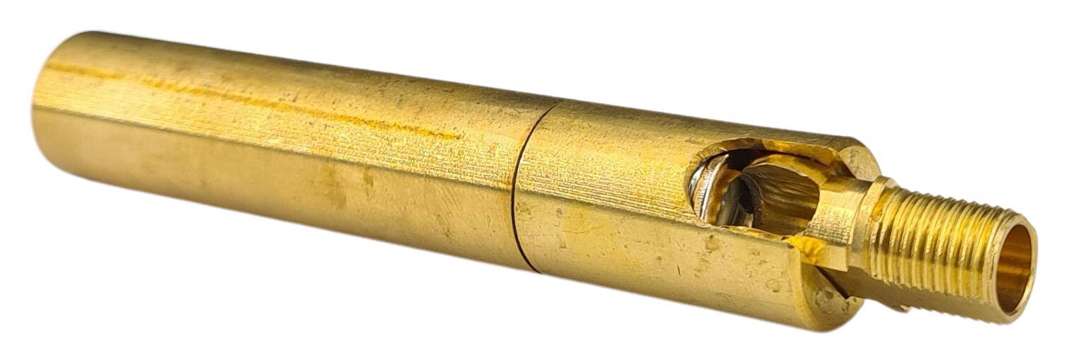 brass turn-tilt joint 16x117 M10x1 female/male raw