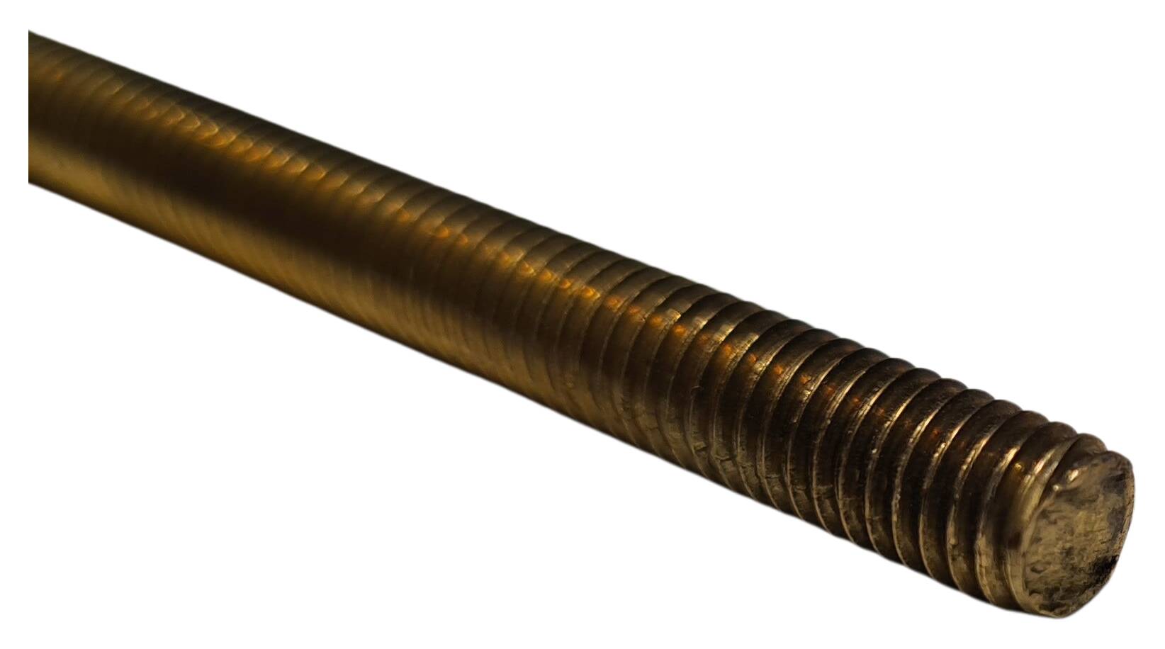 DIN 975 brass thread bolt 1 mtr. M3 raw