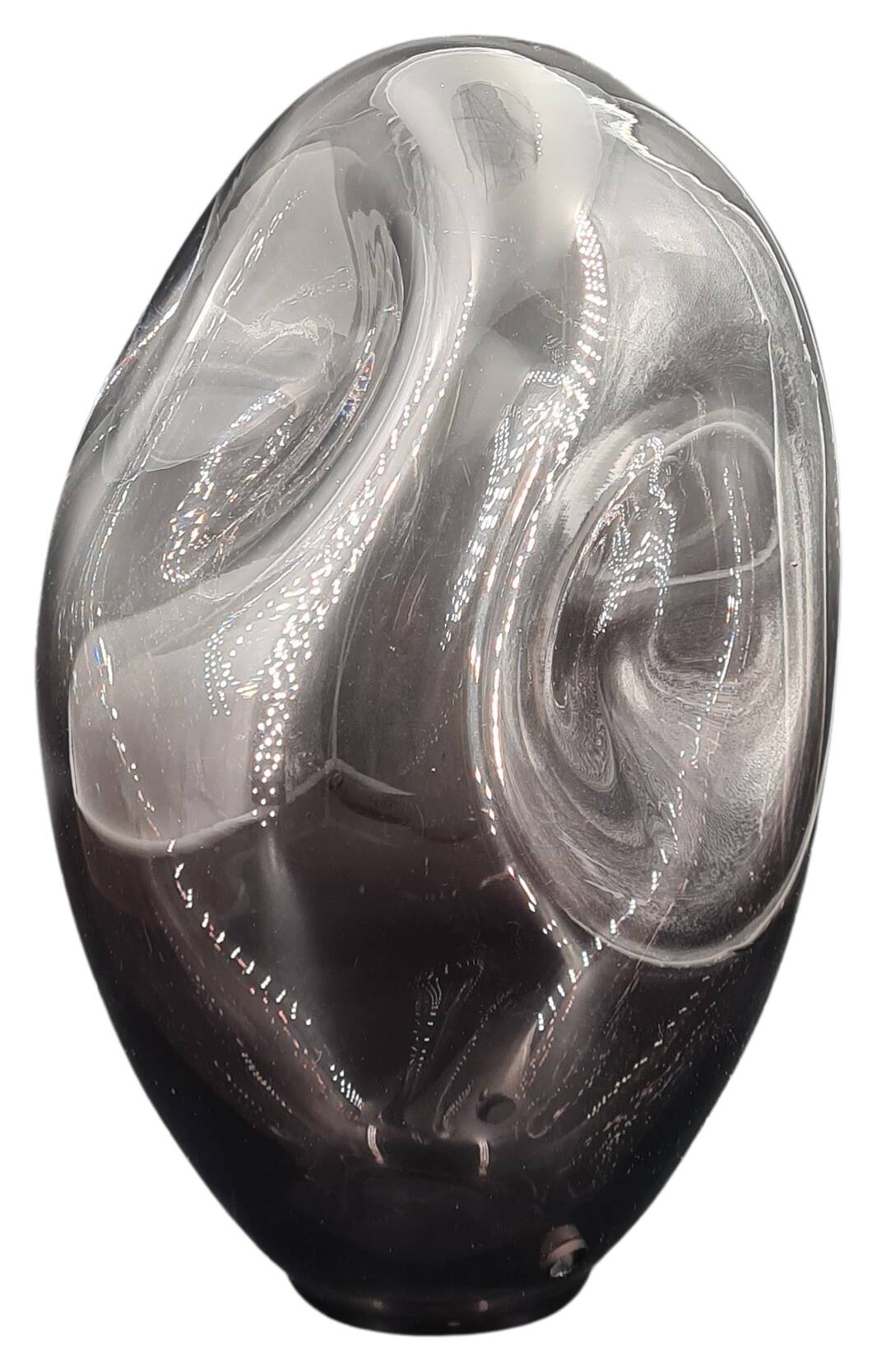 Decorative glass "Porto" - 240x59x163mm - smoky