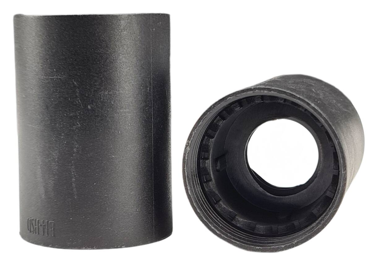 E14 smooth body body for thermoplastic lampholder black
