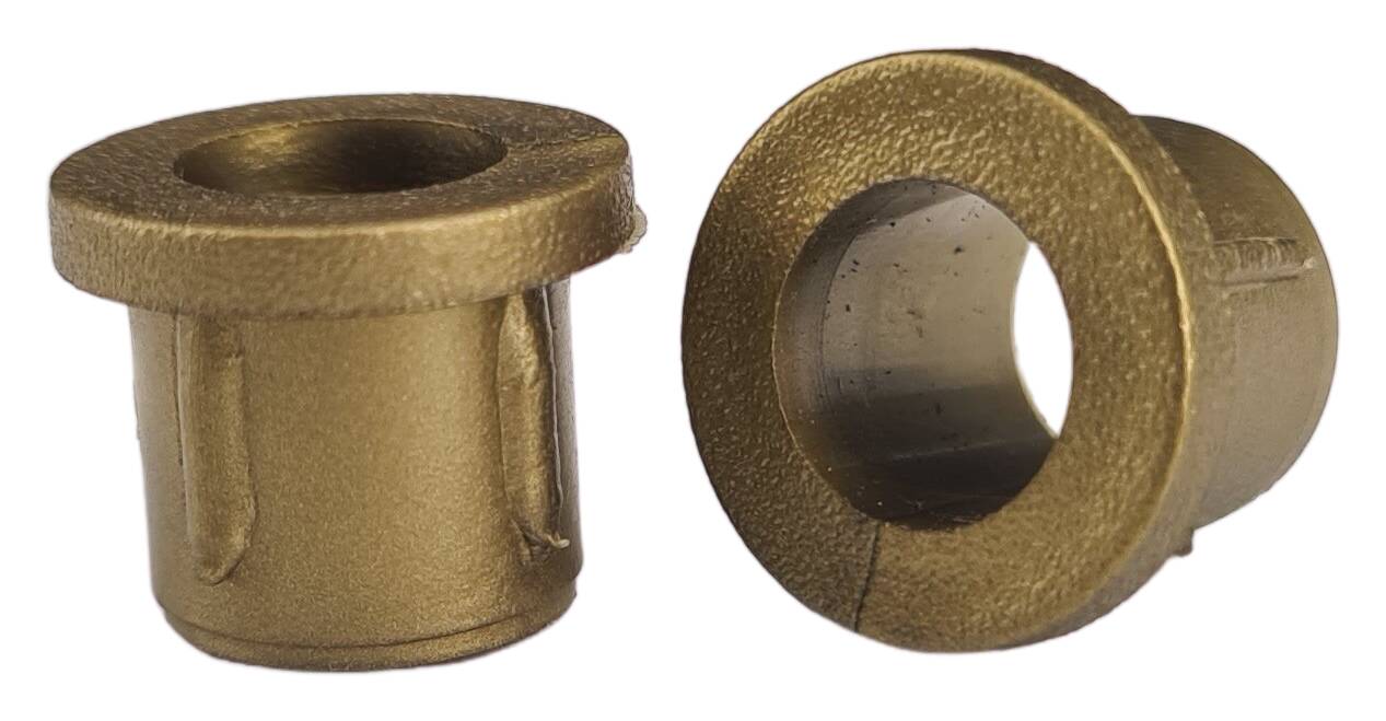 plastic insulation-bushing tube Ø 16 mm external gold