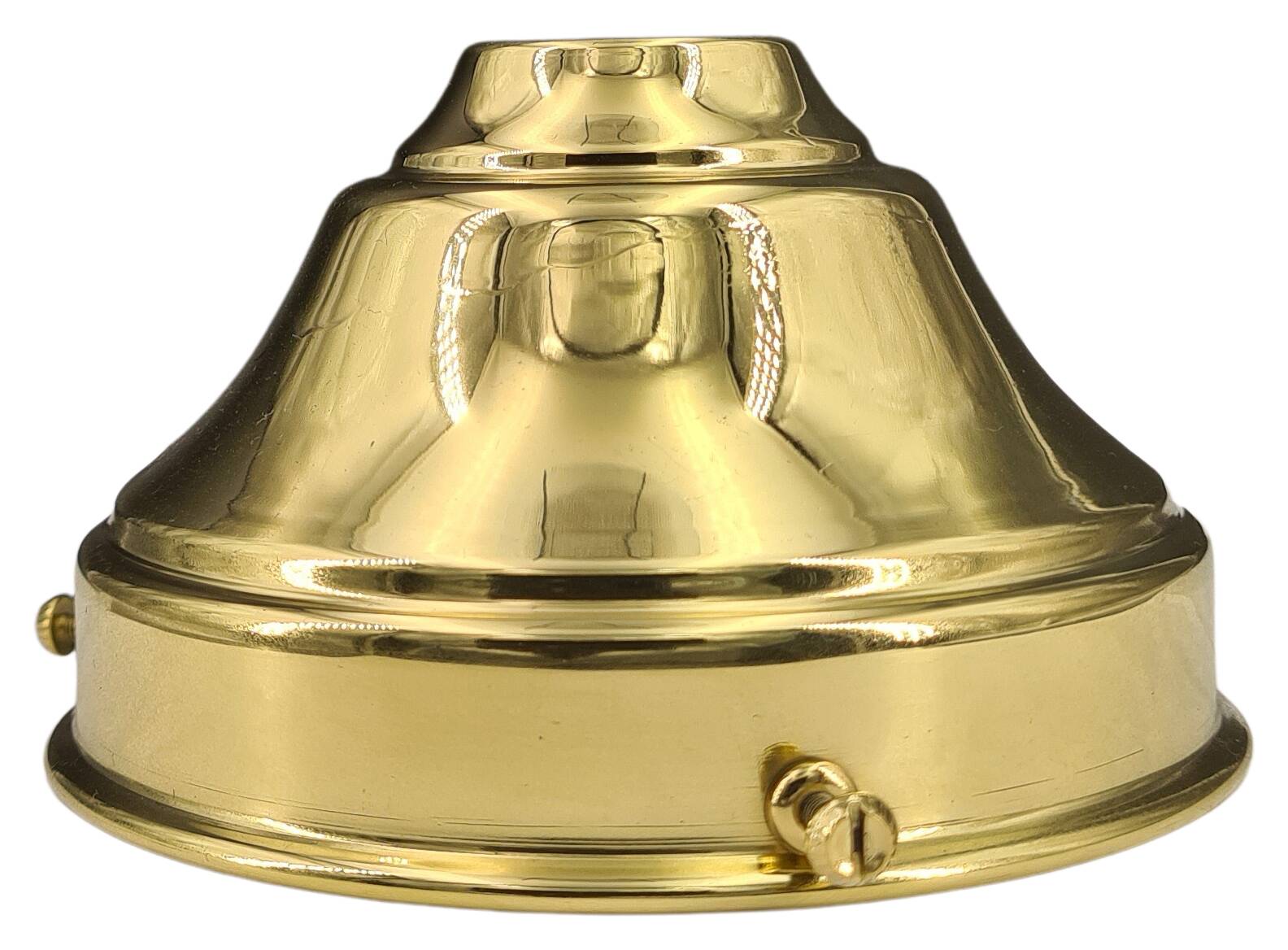 brass glass holder 102x63 pol/laq.