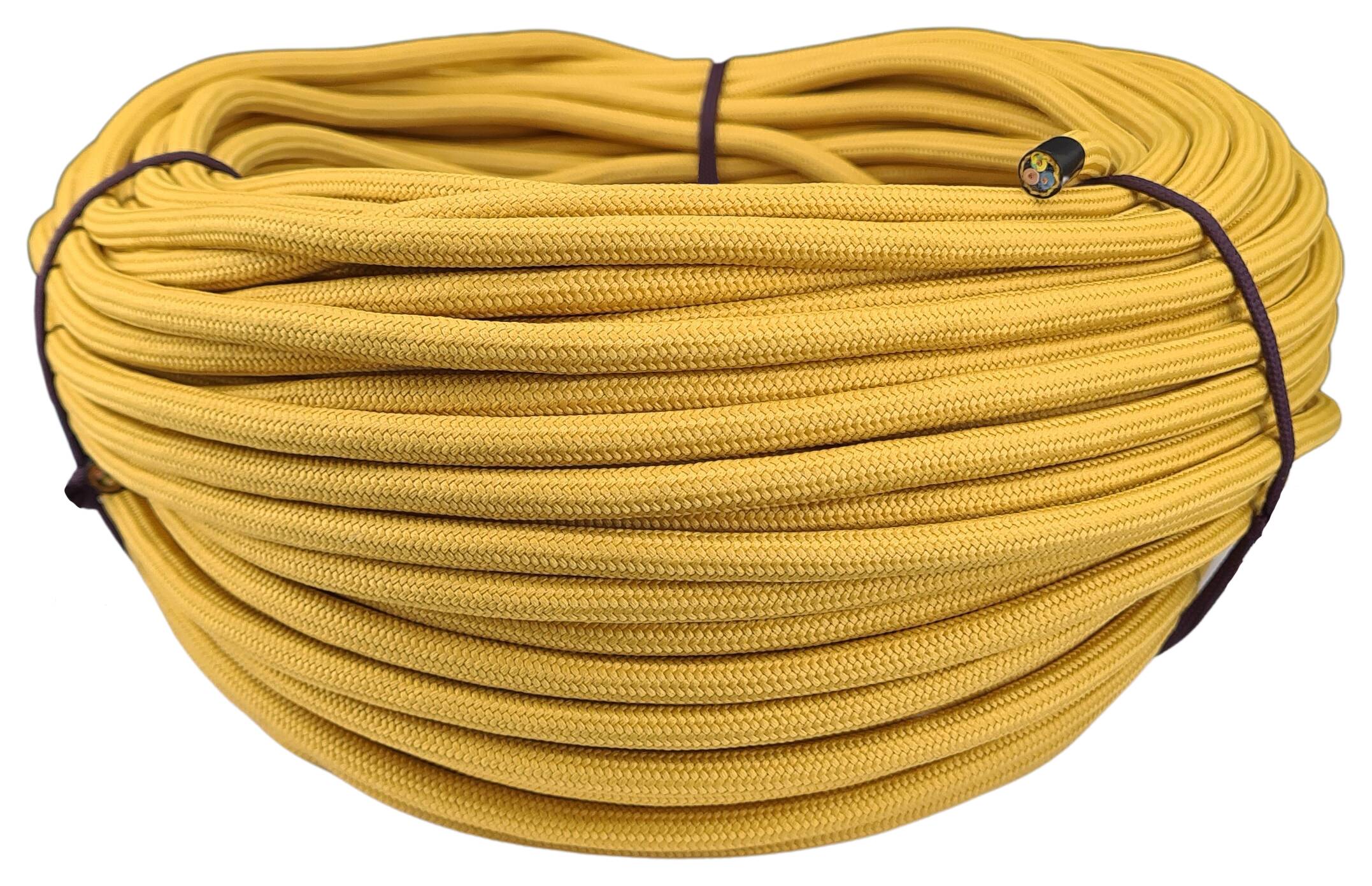 cable 3G 0,75 H03RT-F cotton coated gold