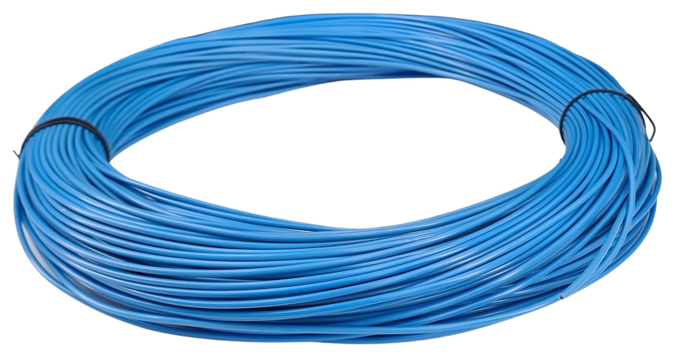Litzenkabel 1x0,75 H05V2-K flexibel blau