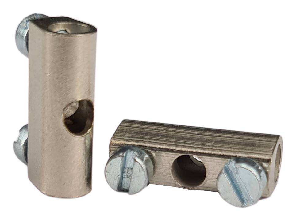 insulating screw joint insert 6x14 with screws nickel