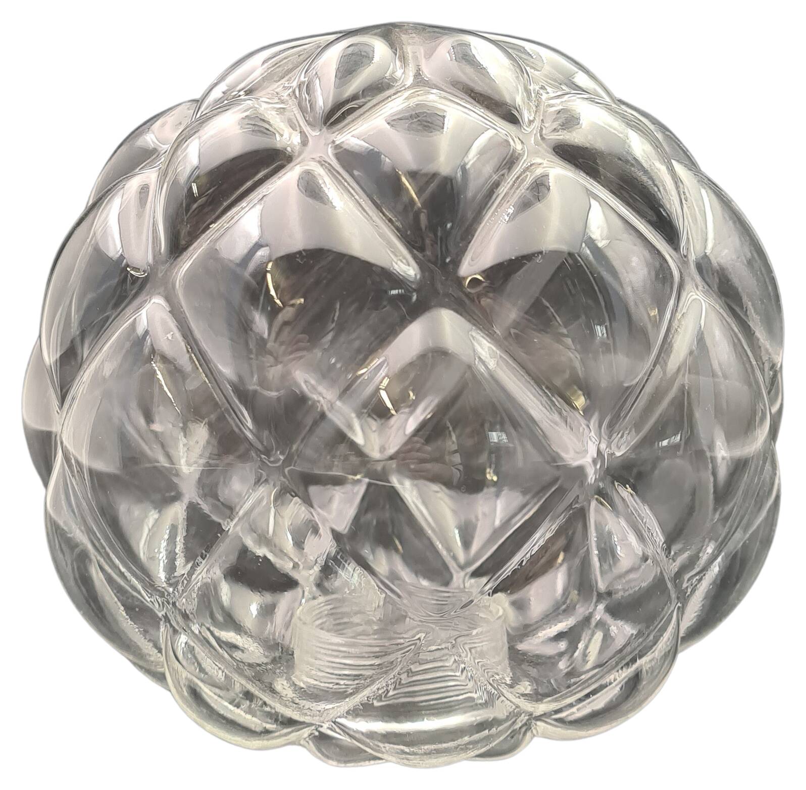Decorative glass "Prag" - 155x155mm - clear