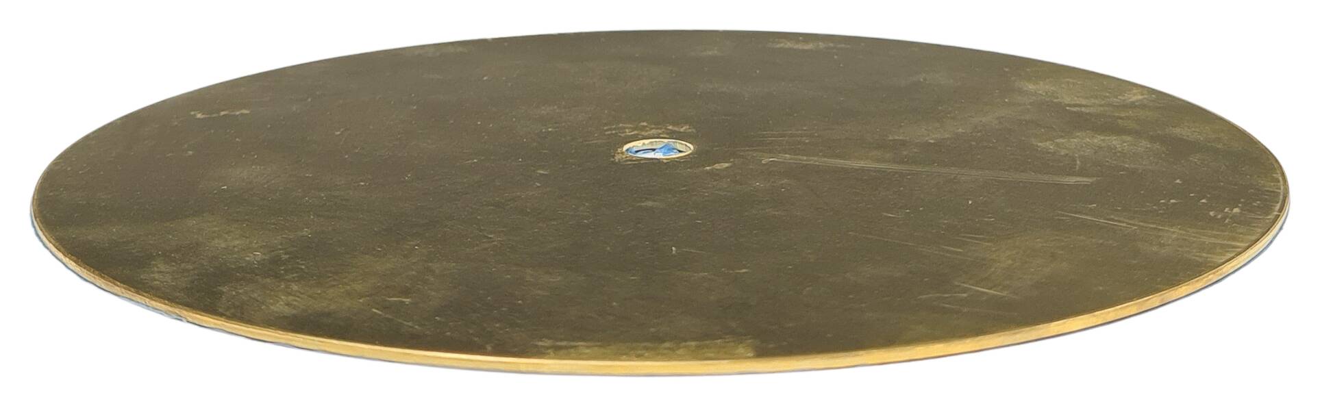 brass cover 180x1,5 with MH 10,5 for ceiling cap 152,5x20 raw