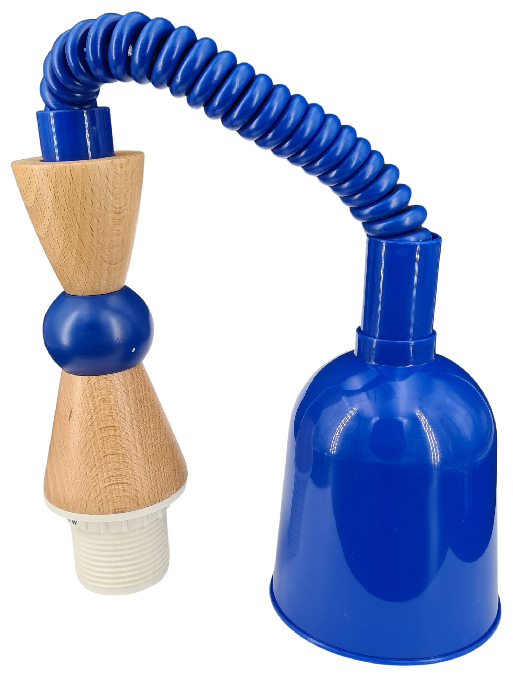 lift with wooden top CONE MEDIUM 30 77 01 blue