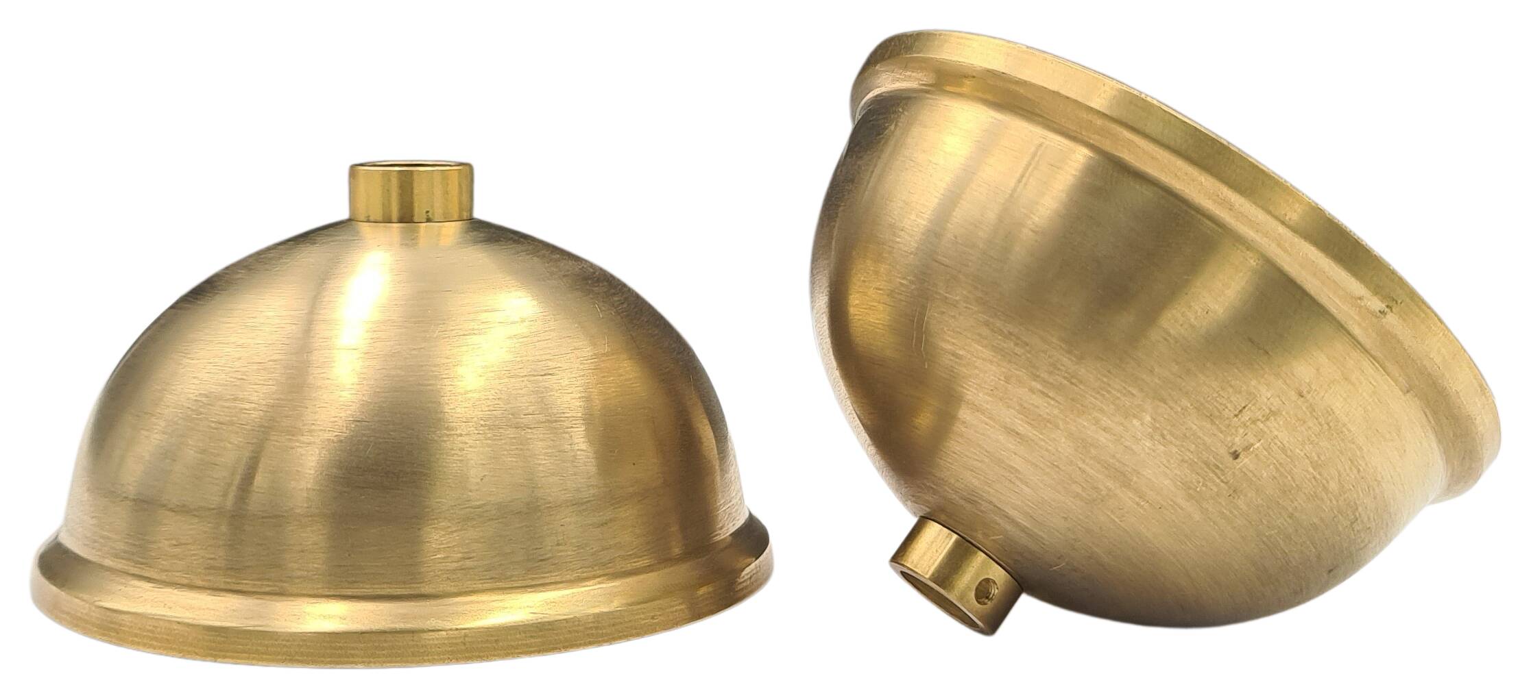 brass ceeling cap 80x39 with adjusting ring for 10 mm tube raw