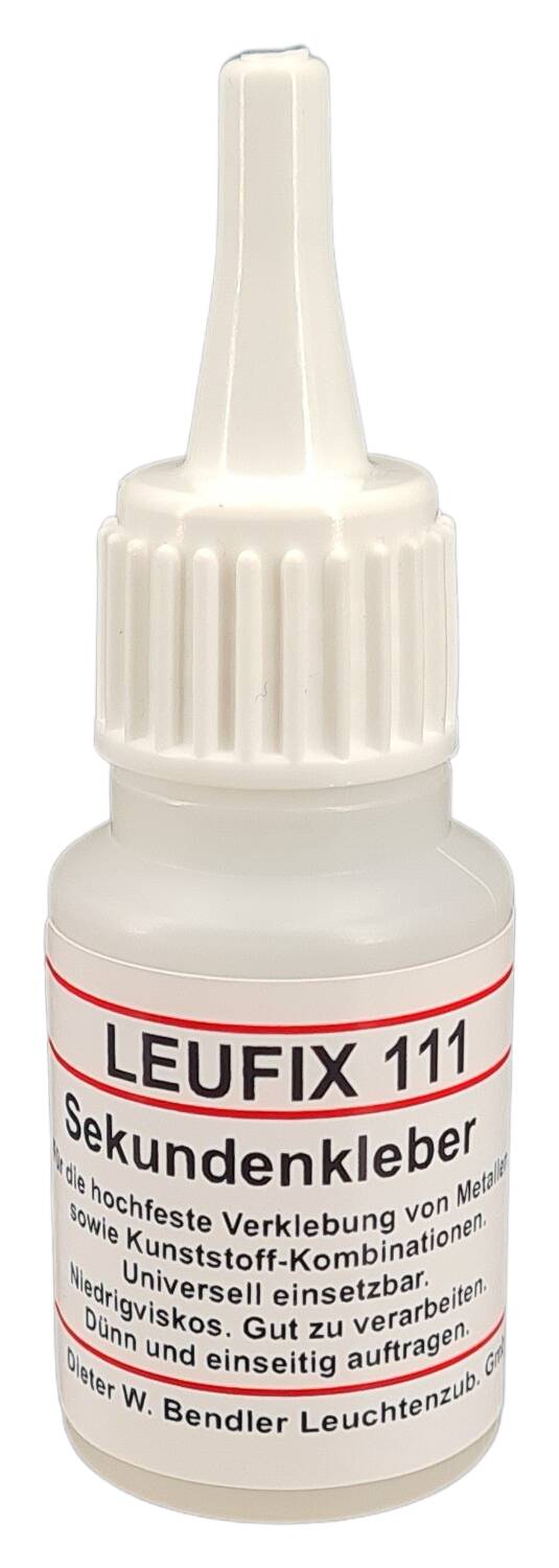 MGL-111.F20 adhesive Leufix 111 á 20 g. Universal adhesive for metal and plastic