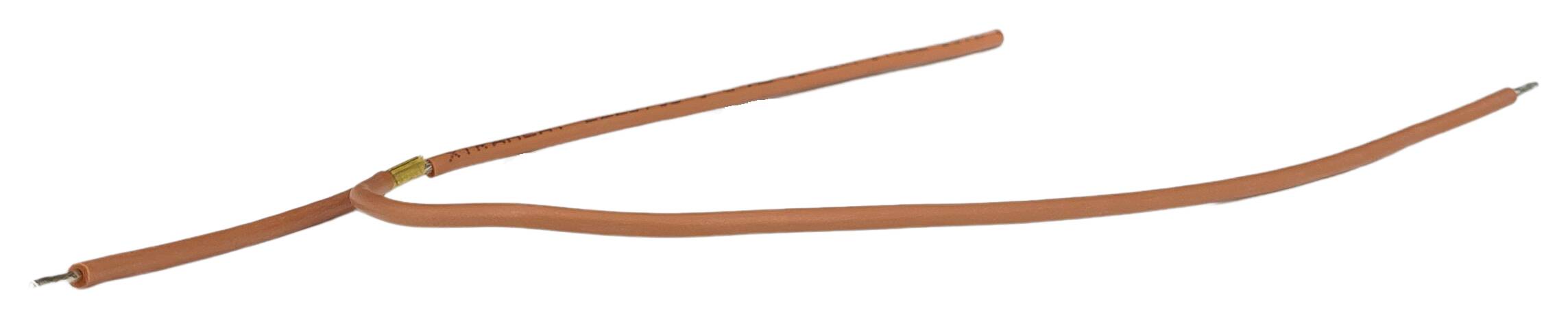 Kabel-Y-Verteiler 1x0,75 SIF 110/60/260 mm, AEH-Y-Crimpung braun