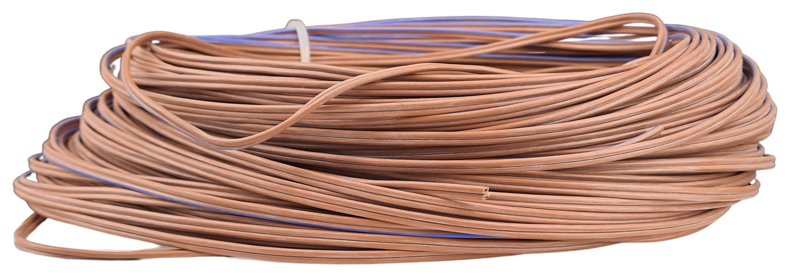 silicone strand cable 2x0,75 N2GFAZ flexible blue/brown