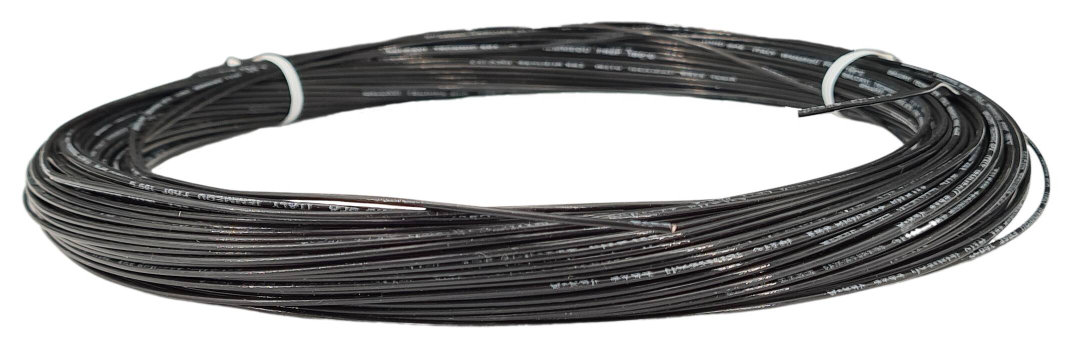 Teflon strand cable 1x1,50 FEP black