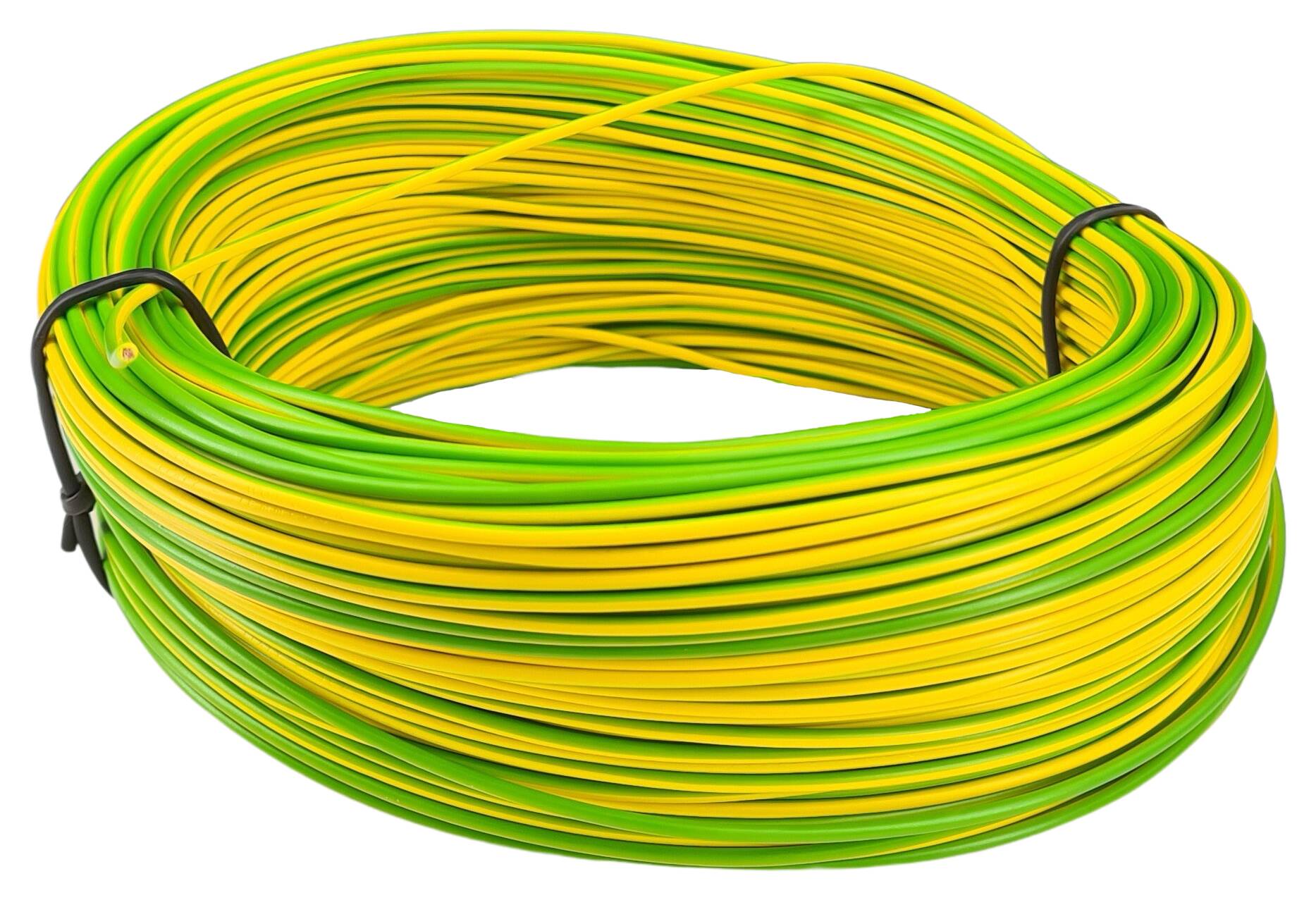 Litzenkabel 1x0,75 H05V2-K flexibel grün-gelb