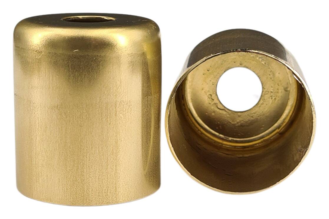 brass cladded socket sleeve 31x34 (x35) MH10,5 for socket GU10 raw