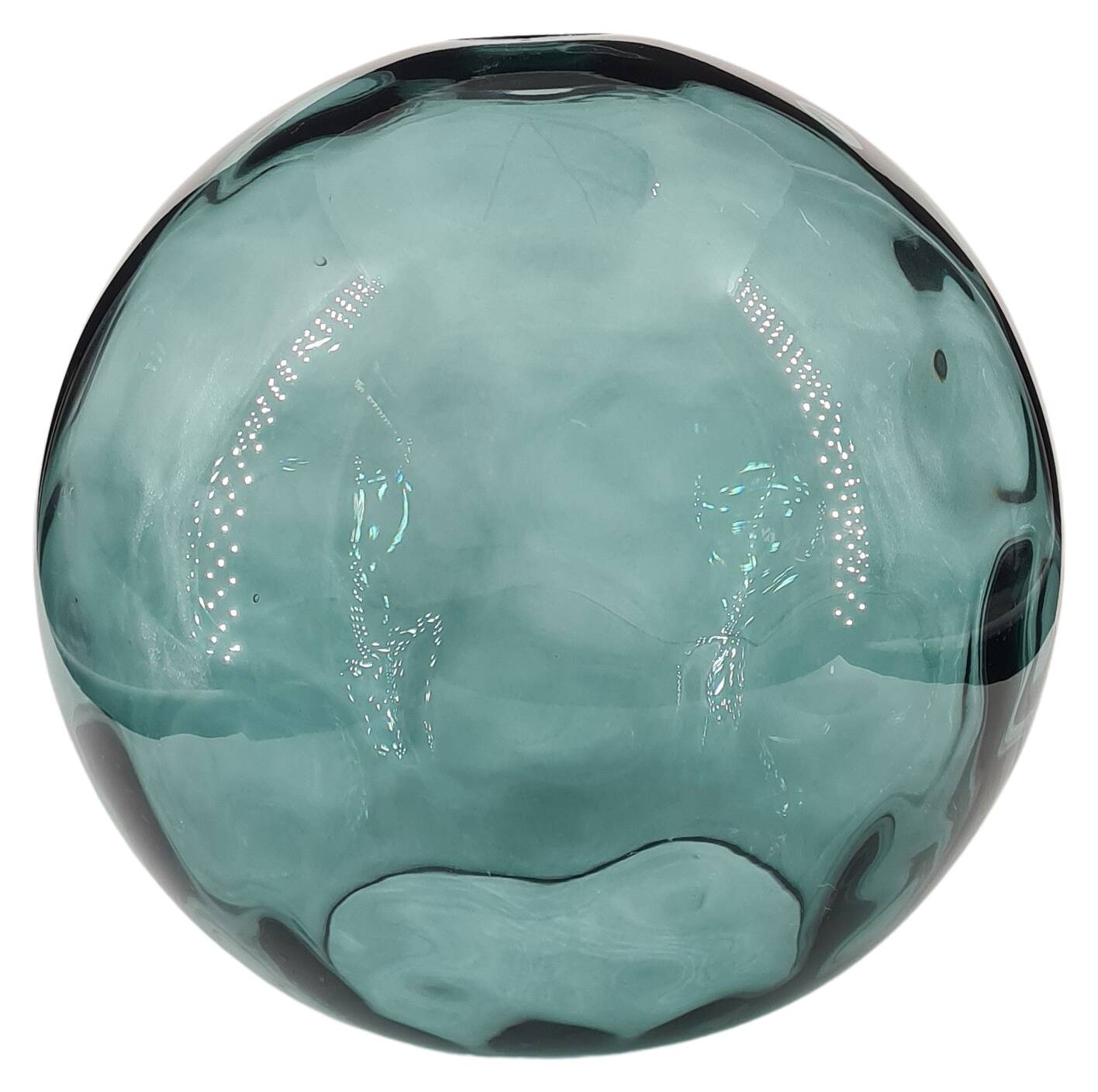 Decorative glass "Brügge" - 185x190mm - green