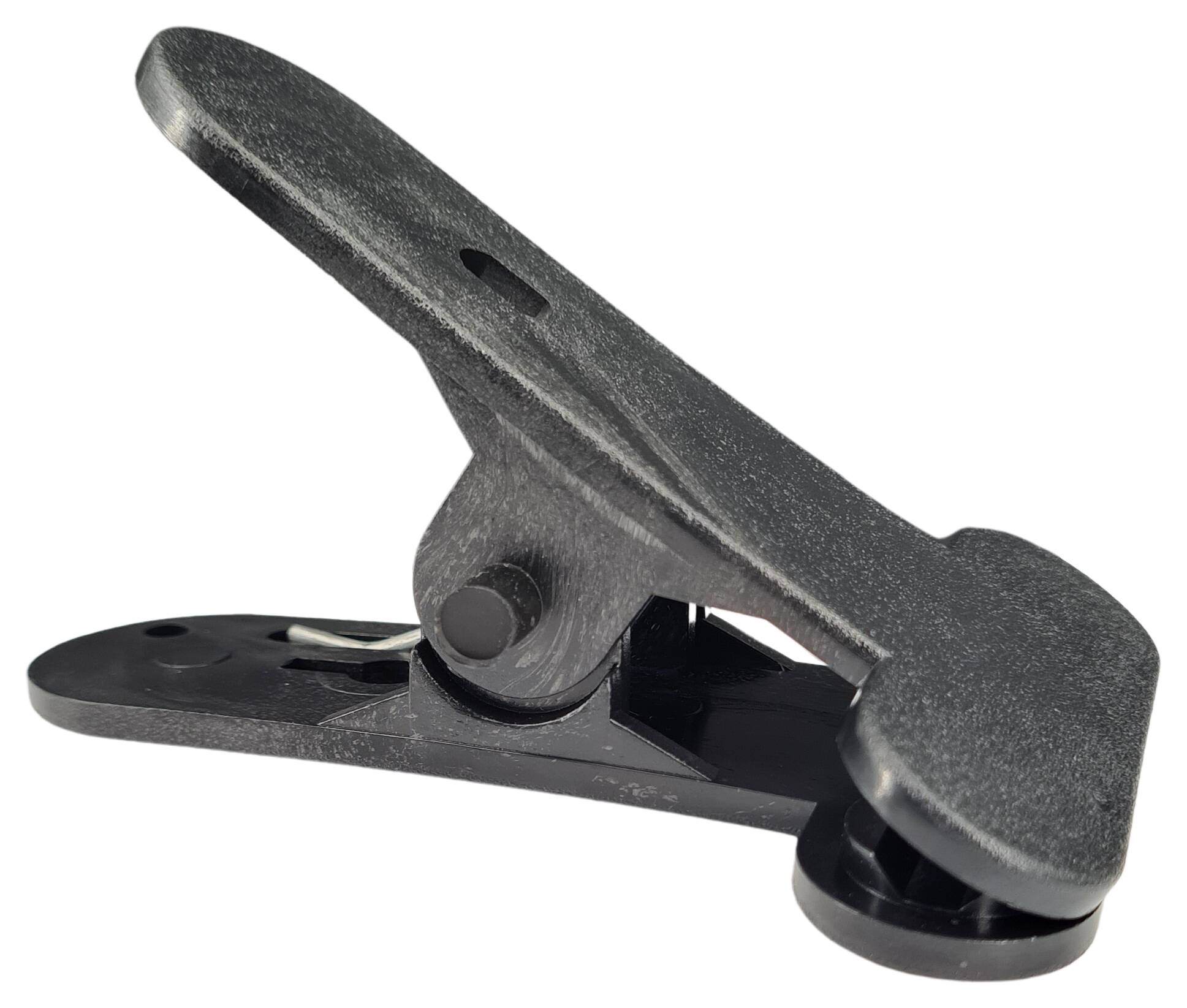Maxi Klammer 8,5-10,5 Profilloch / 8er Schlüsseloch schwarz