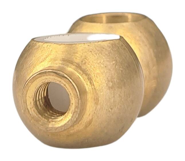 brass pipe slider 25x47 double ball parallel raw